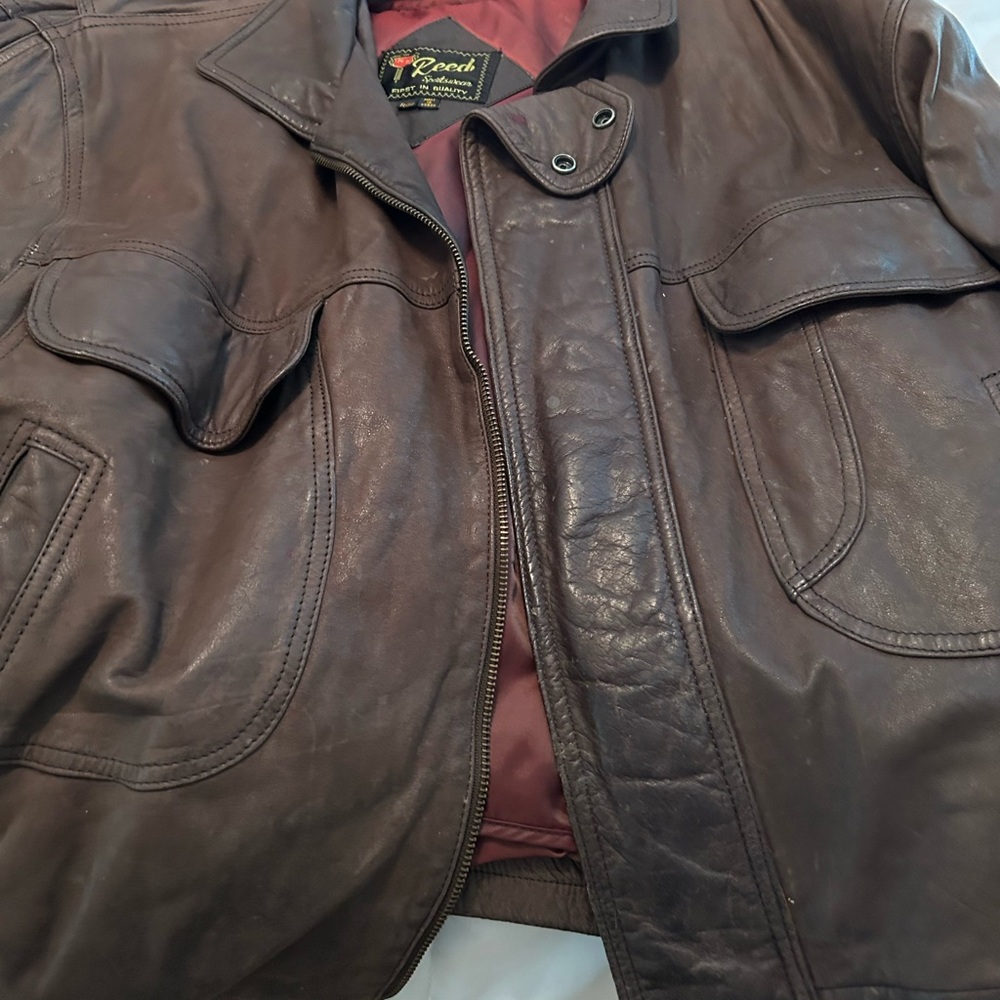 Men's Brown Leather Jacket